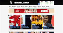 Desktop Screenshot of demokrasigazetesi.com