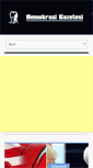 Mobile Screenshot of demokrasigazetesi.com