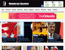 Tablet Screenshot of demokrasigazetesi.com